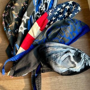 Men's Bold Skull Cap/Doo Rag Collection